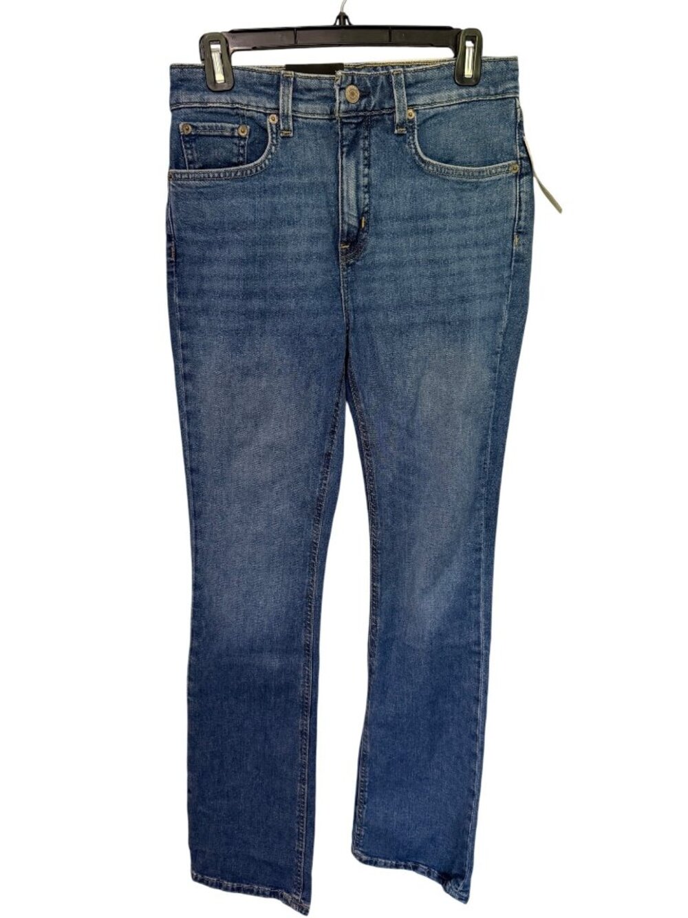 Ralph Lauren NWT Blue Denim High Rise Boot Leg Jeans Womans Size 4